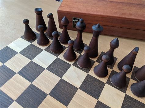 Hermann Ohme Chess Set .